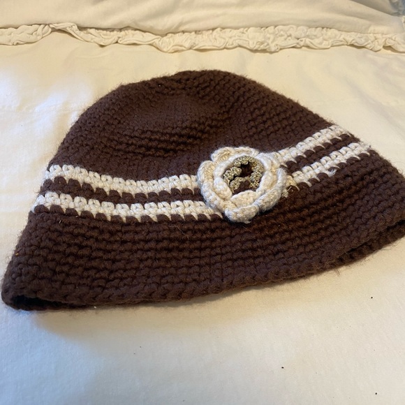 Knit Hat with Fleece Lining - Picture 1 of 3